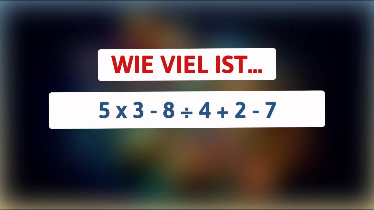 Entlarve dein wahres Genie: Kannst du dieses Zahlenrätsel knacken?"