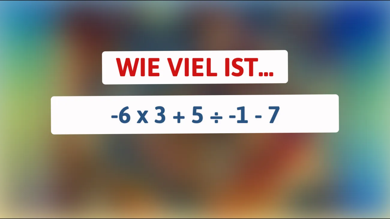 Nur 3% können dieses mathematische Rätsel lösen – Bist du clever genug, um die Antwort zu finden?"