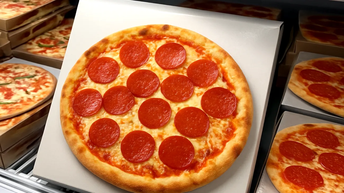 Tiefkühlpizza"
